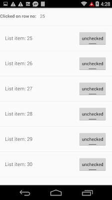 Testing List with Espresso Adapter