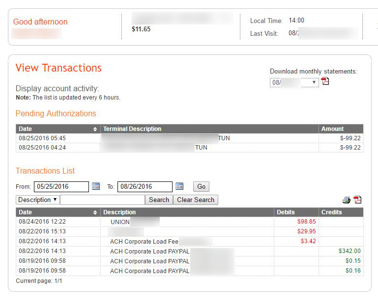 ربحني فتح حساب بنكي أمريكي مع بطاقة وسحب المال من الصراف الالي بواسطة بطاقة بايونير