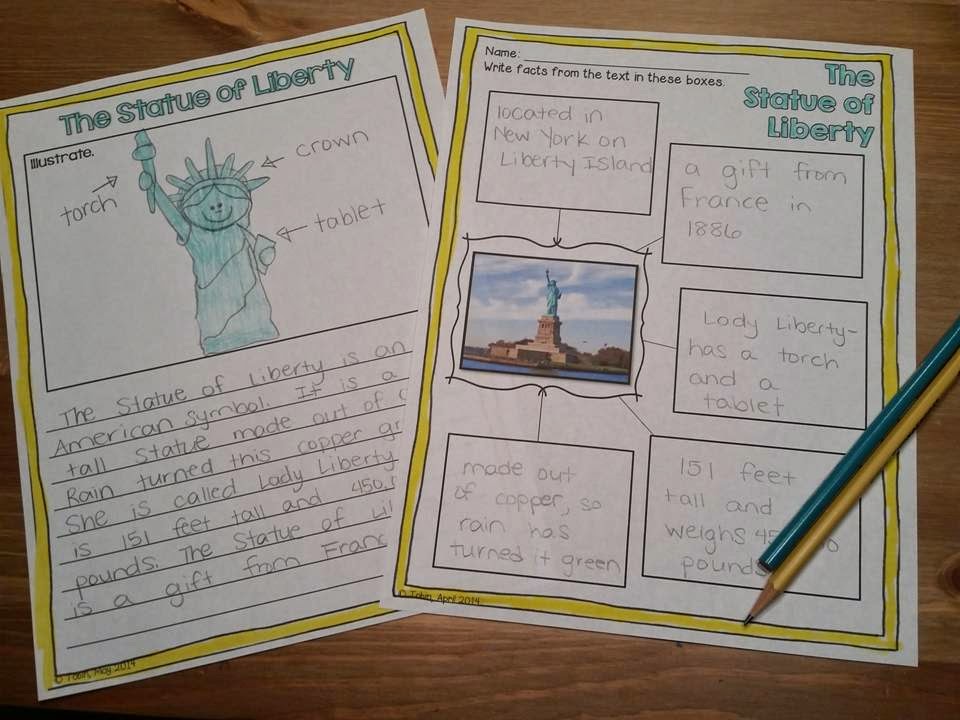 American Symbols Worksheets 2nd Grade