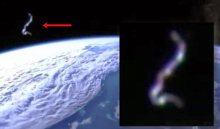Translucent Entity caught on NASA's Live ISS HD Cam - May 27, 2014
