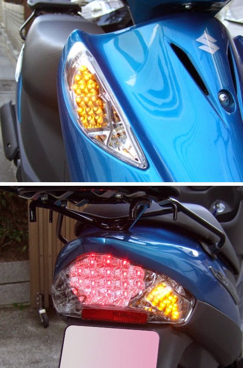 DCR LEDウインカー&テールランプ DCR LEDウインカー&テールランプ