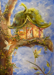 fairy painting oil glass artistic journey tammie dickerson
