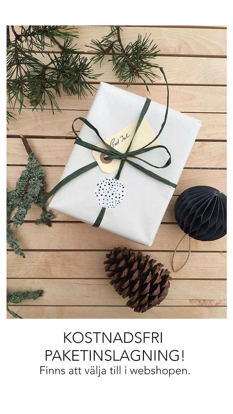 Elina Dahl Julklappar, fri frakt och paketinslagning!