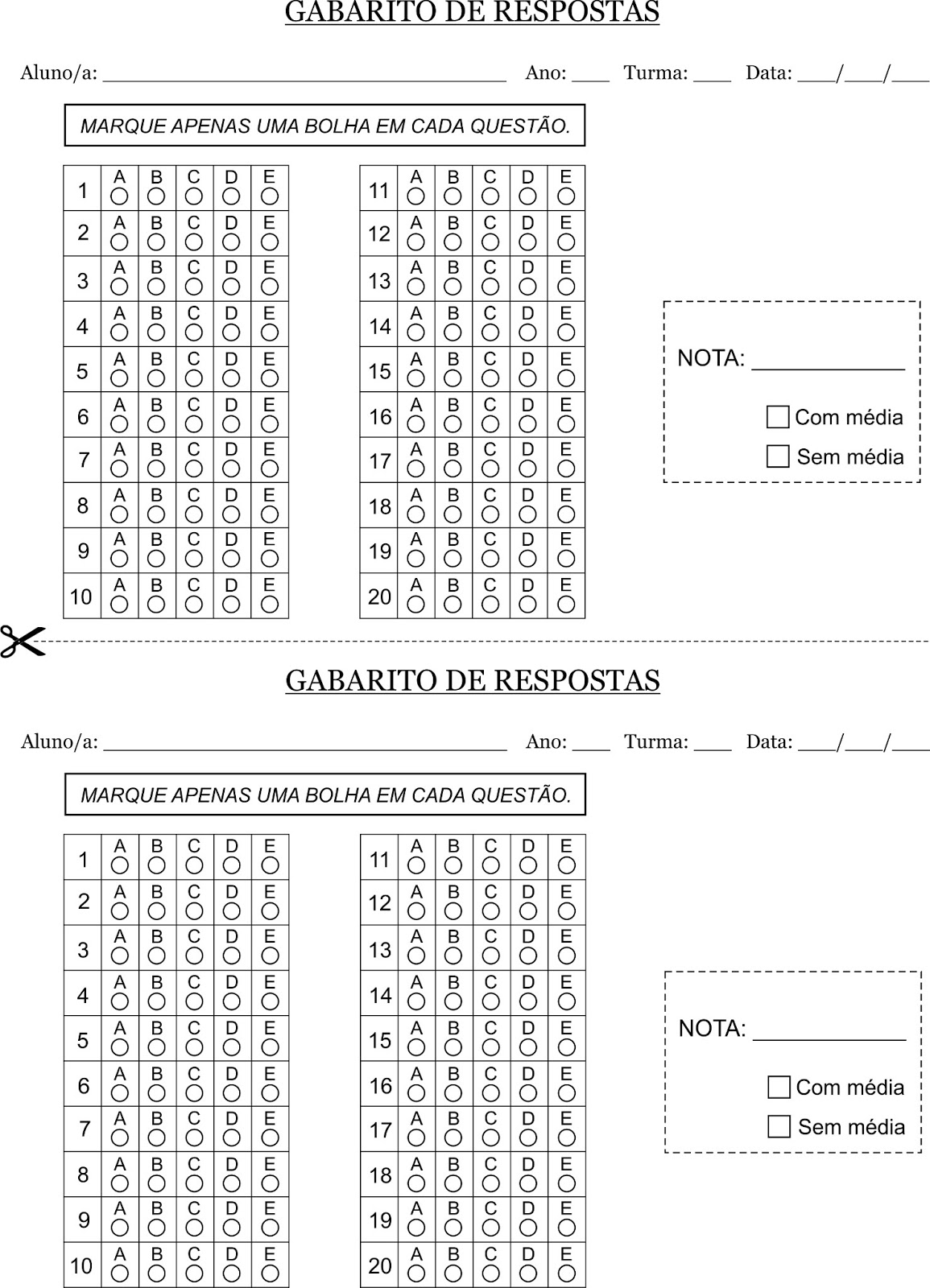 GEOGRAFIA PONTOCOM: Gabarito