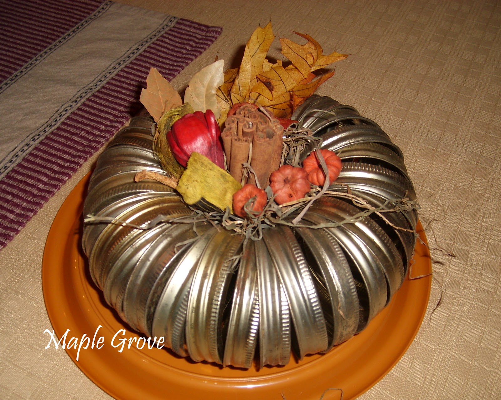 Maple Grove Canning Lids Pumpkin