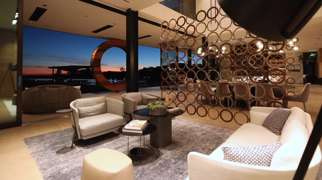 65 Interior Design Photos vs. 281 Bentley Cir, Los Angeles, CA Ultra Luxury Modern Mega Mansion Tour