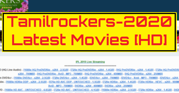 tamilrockers website 2020 tamilrockers website 2020