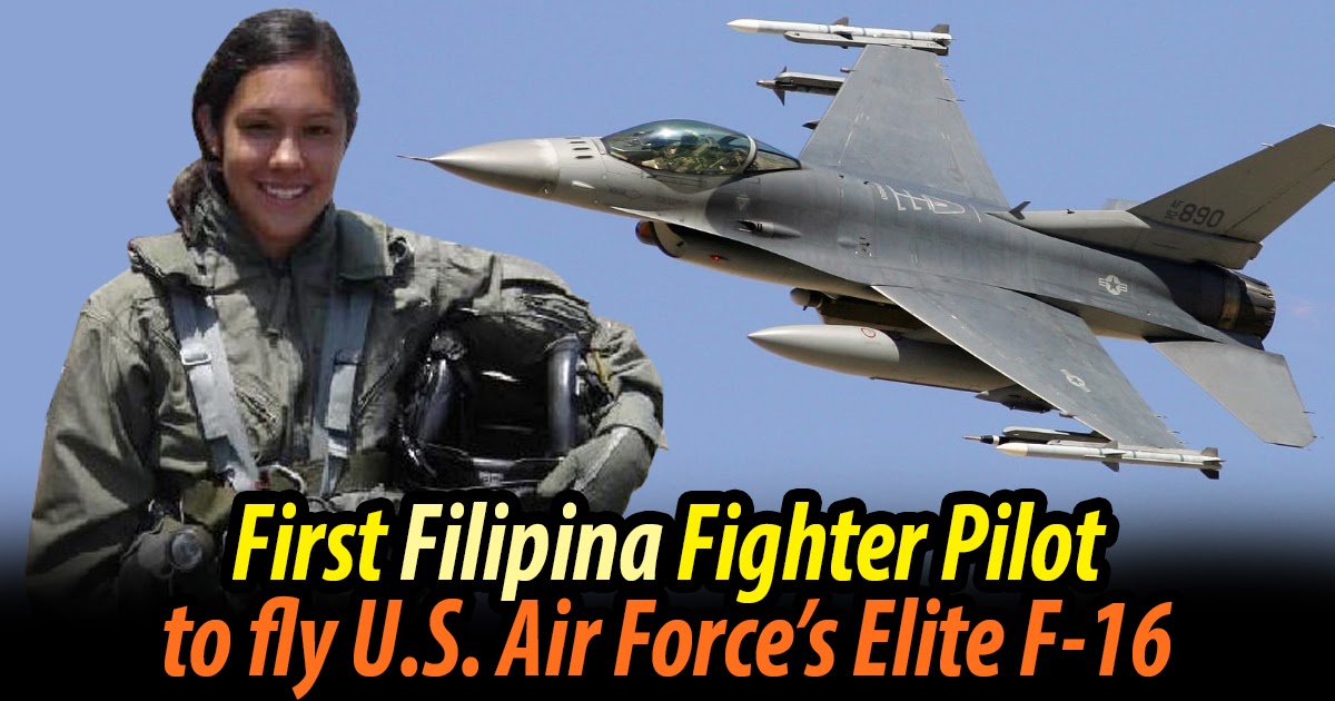 MEET: Capt. Monessa Catuncan - the First Filipina F-16 Fighter Pilot of the Elite U.S. Air Force