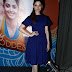 Telugu Actress Tamannaah Legs Stills In Blue Dress