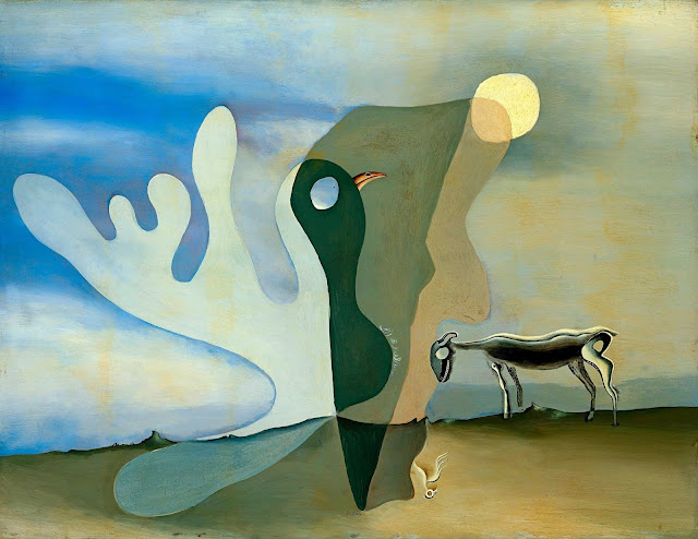 Сальвадор Дали - Призрачная корова. 1928