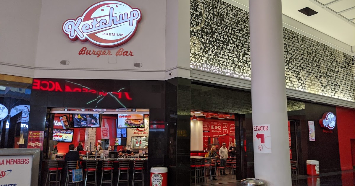 色々なケチャップでバーガーとホットドッグを楽しもう Ketchup Premium Burger Bar Oh! My UA!