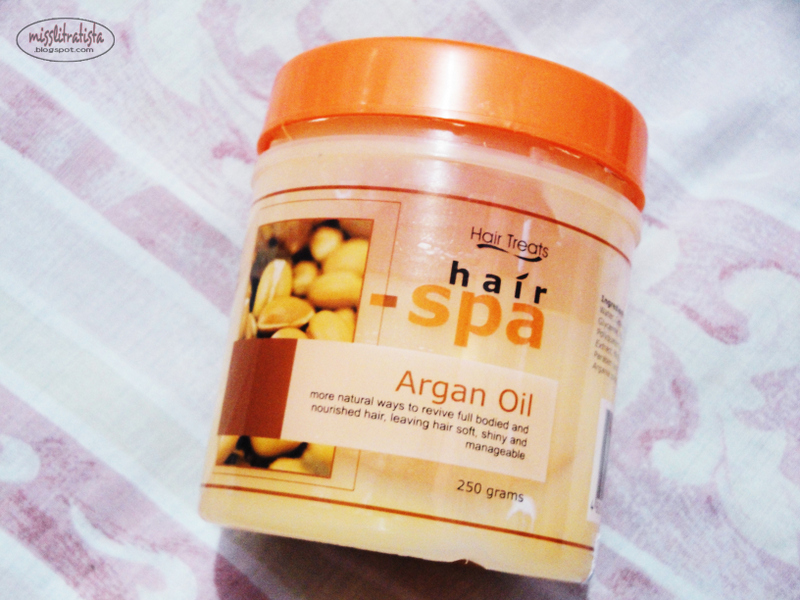 Review: Hair Treats Hair Spa in Argan Oil - MISS LITRATISTA