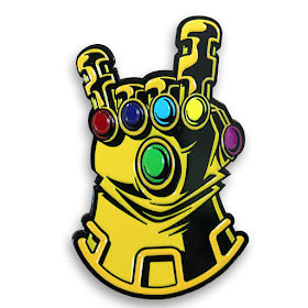 Avengers: Infinity War “Infinity Metal” Infinity Gauntlet Enamel Pin by Tracy Tubera x Reppin Pins