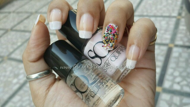 French Manicure Nails at home