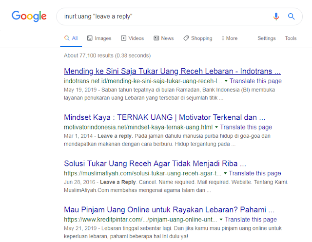 Cara Cepat Dapat Backlink Dari Komentar Blog Cara Cepat Dapat Backlink Dari Komentar Blog
