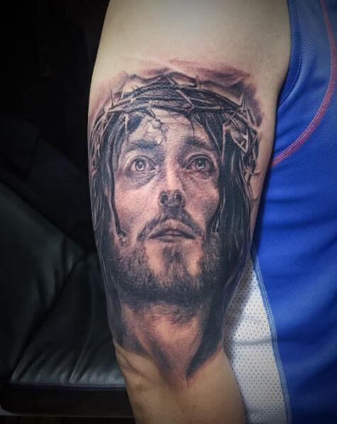 Design Jesus Malverde Tattoo - tattoo design
