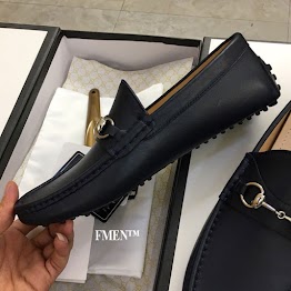 Giày lười nam Gucci siêu cấp đế bệt GNGG-5795