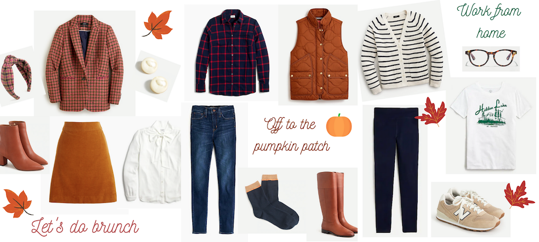 j crew work outfits