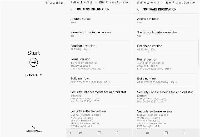 Hướng dẫn cập nhật Samsung S8 (SM-G950U) và S8+ (SM-G955U) lên Android 8.0 (OREON)