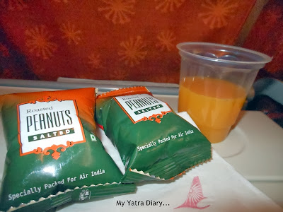 Flight food - Air India