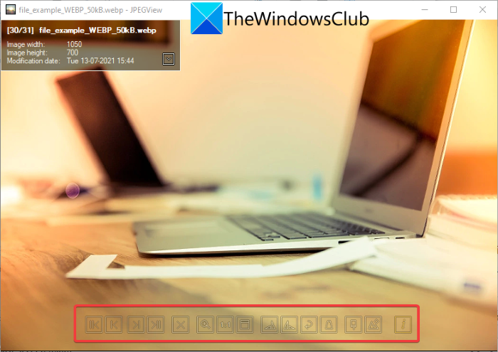 Cách chỉnh sửa hình ảnh WebP trong Windows 11/10