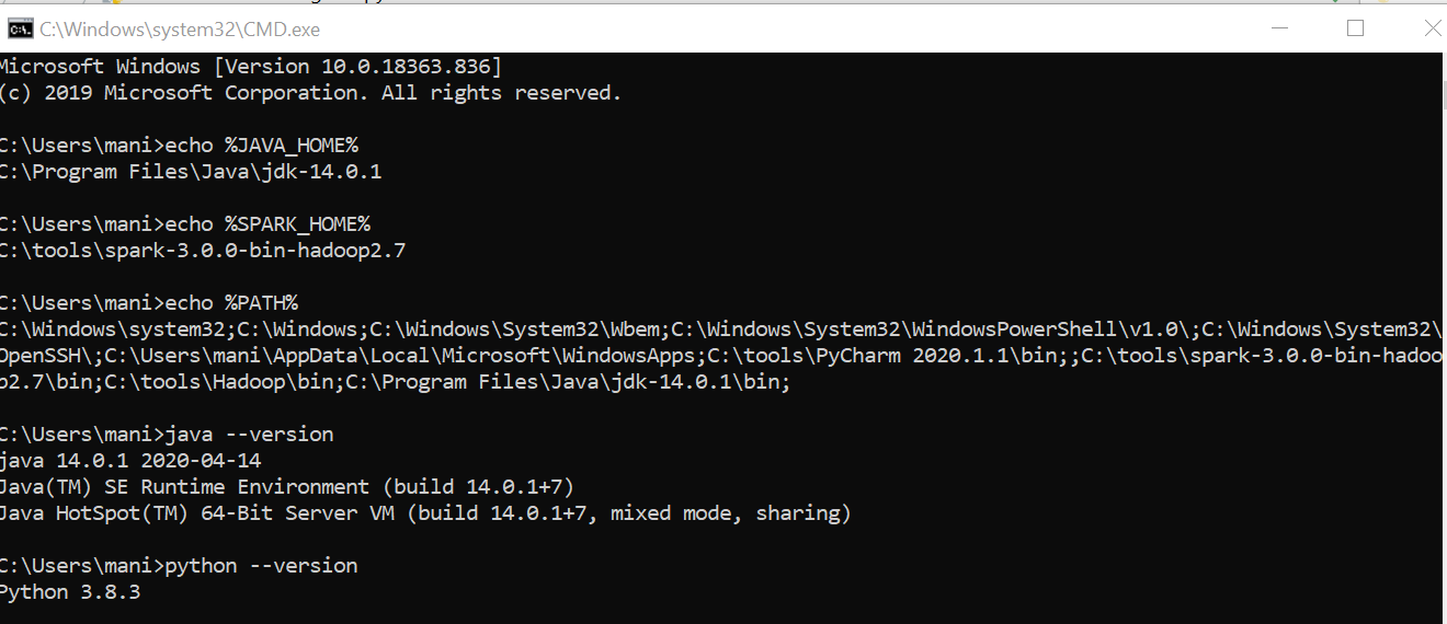 Always Code: PySpark setup in IntelliJ idea