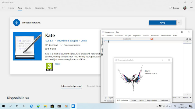 kate windows 10