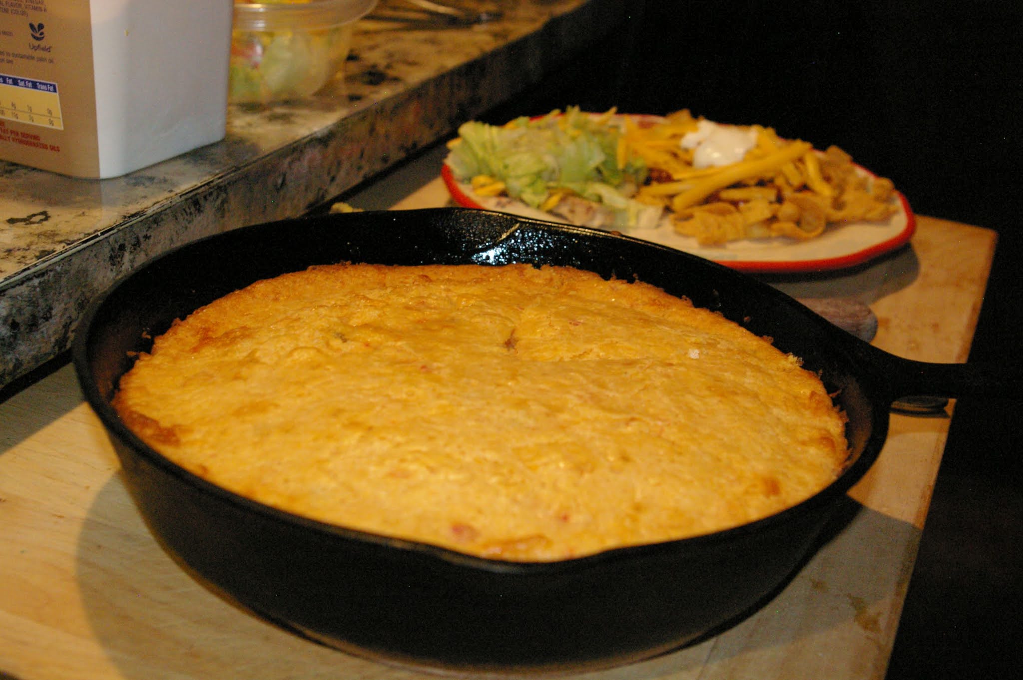 The Potluck Vegetarian Crock Pot Cornbread