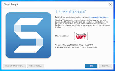 حصريا ً البرنامج الأقوى لألتقاط صور للشاشة وتسجيل الفيديو والشروحات برنامج سناغيت مفعل تلقائياً TechSmith Snagit 2021.4.2 Build 10172 x64 Pre Activated