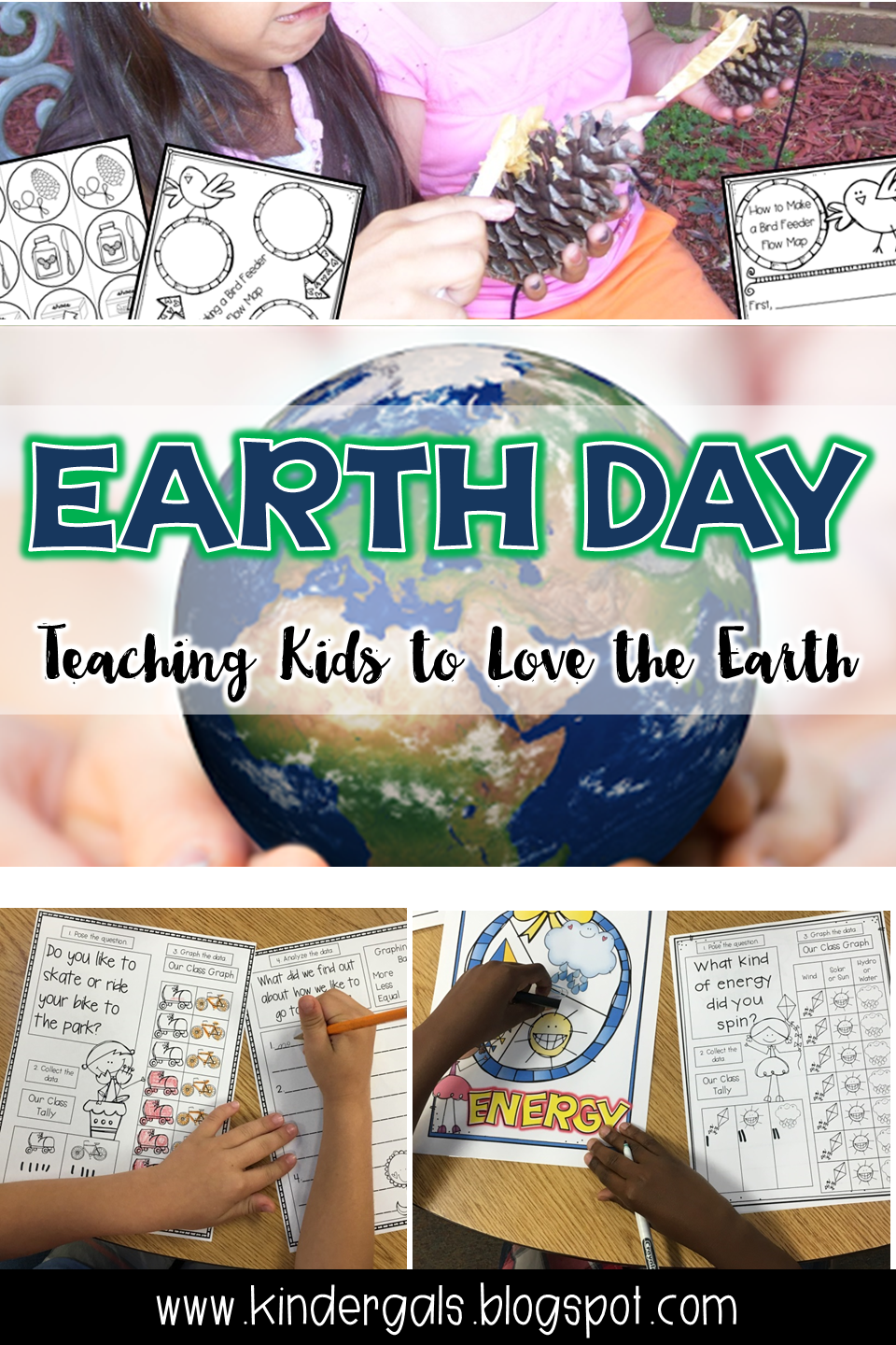 KinderGals Earth Day Teacing Children to Love the Earth