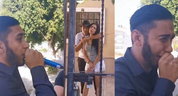 Le lleva serenata a su amada y DESCUBRE que ella ya tiene novio; llora desconsolado (video) Le lleva serenata a su amada y DESCUBRE que ella ya tiene novio; llora desconsolado (video)