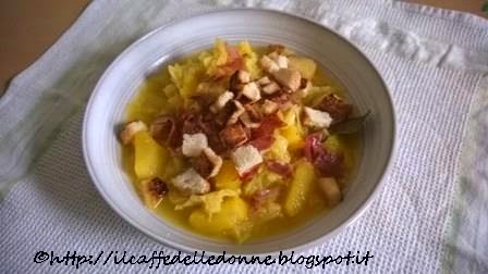 zuppa di verza e patate