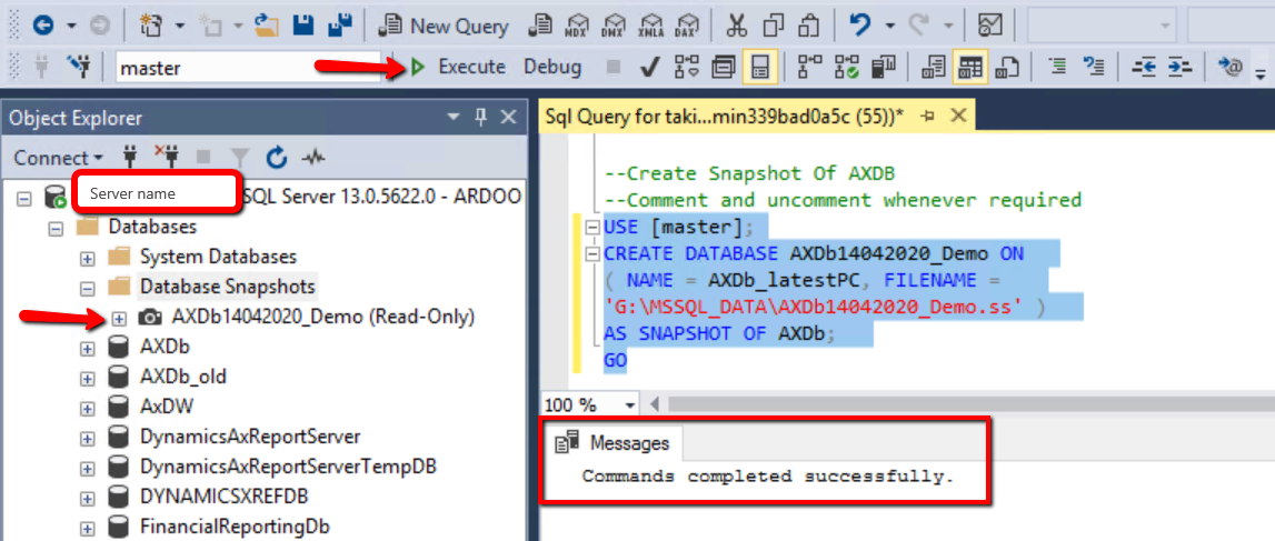 Dynamics 365 Finance & Operation News: AXDB Database Take and restore ...