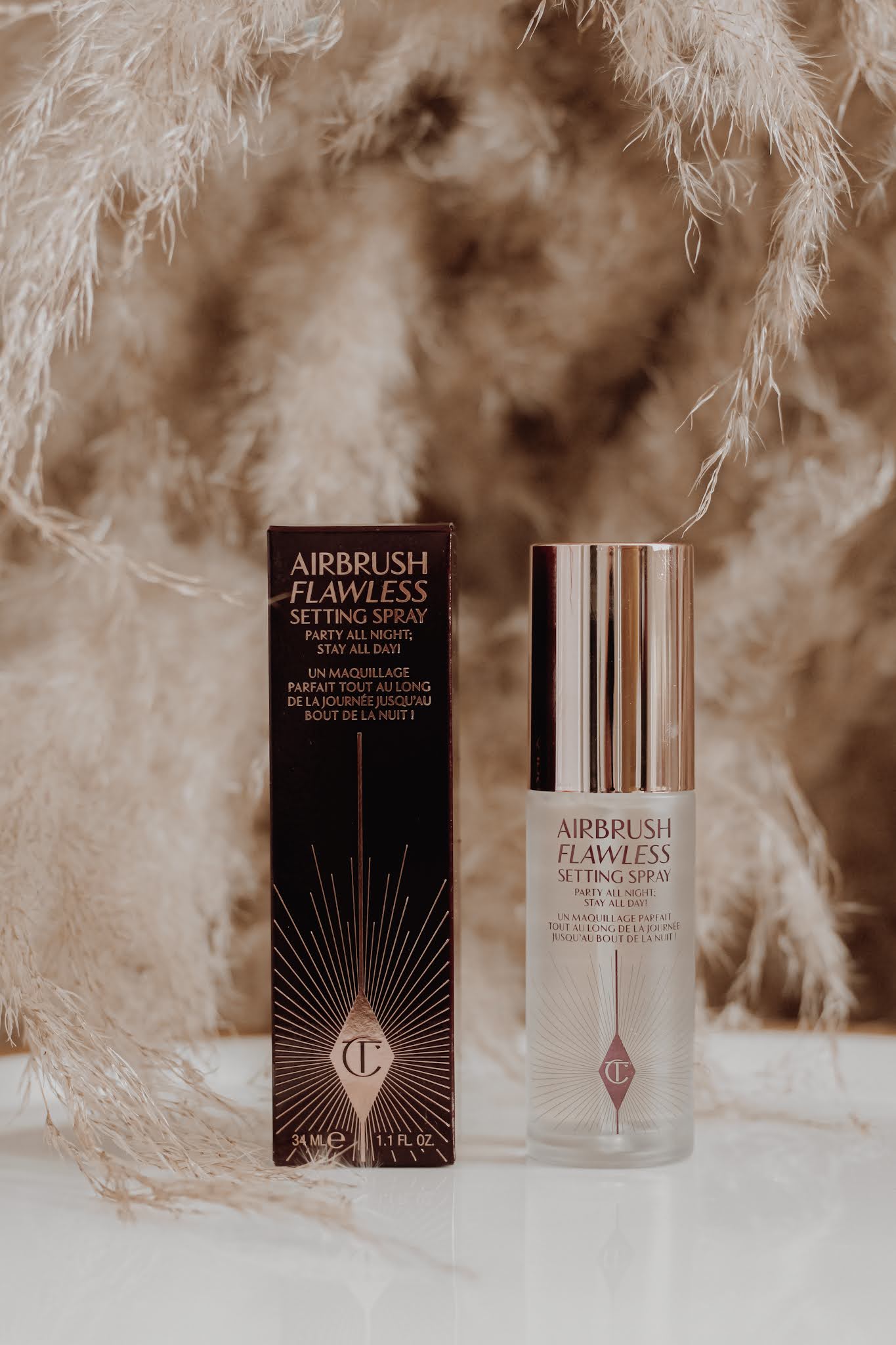Airbrush flawless setting spray bingofas