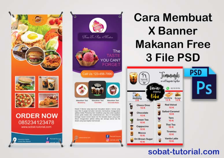 Cara Membuat Banner Makanan Dengan Coreldraw X7 Gambar Spanduk - Riset