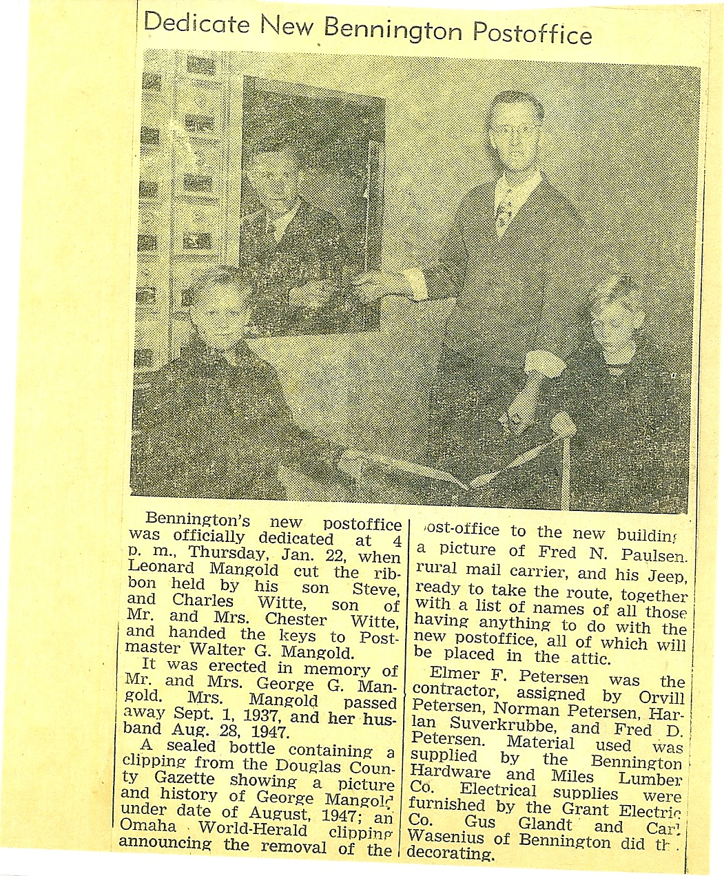 Bennington Nebraska Post Office at Tara Norris blog