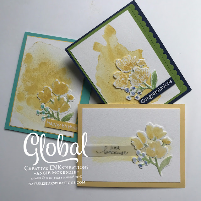 By Angie McKenzie for Global Creative Inkspirations; Click READ or VISIT to go to my blog for details! Featuring the new Soft Pastels Assortment from the 2021-2022 Annual Catalog and the and the Art Gallery Bundle featured on the front cover of the January-June 2021 Mini Catalog; #stampinup #handmadecards #naturesinkspirations #occasioncards #artgallerystampset #floralgallerydies #artgallerybundle #janjun2021minicatalog #lovelyyoustampset #softpastelsassortment #20212022annualcatalog #cardtechniques #globalcreativeinkspirations #gcibloghop #makingotherssmileonecreationatatime