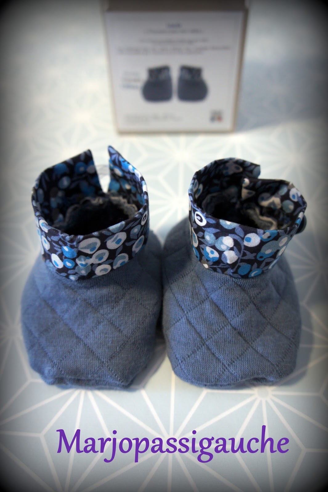 Fiche couture chaussons bébés