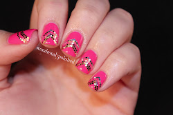 march nail challenge chevrons