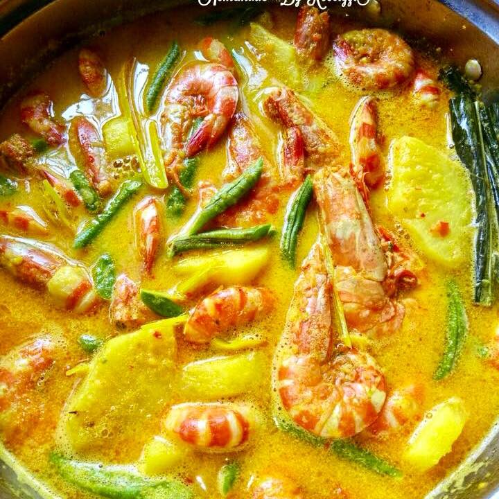 Resepi Udang Masak Lemak Cili Padi  Resepi Mudah