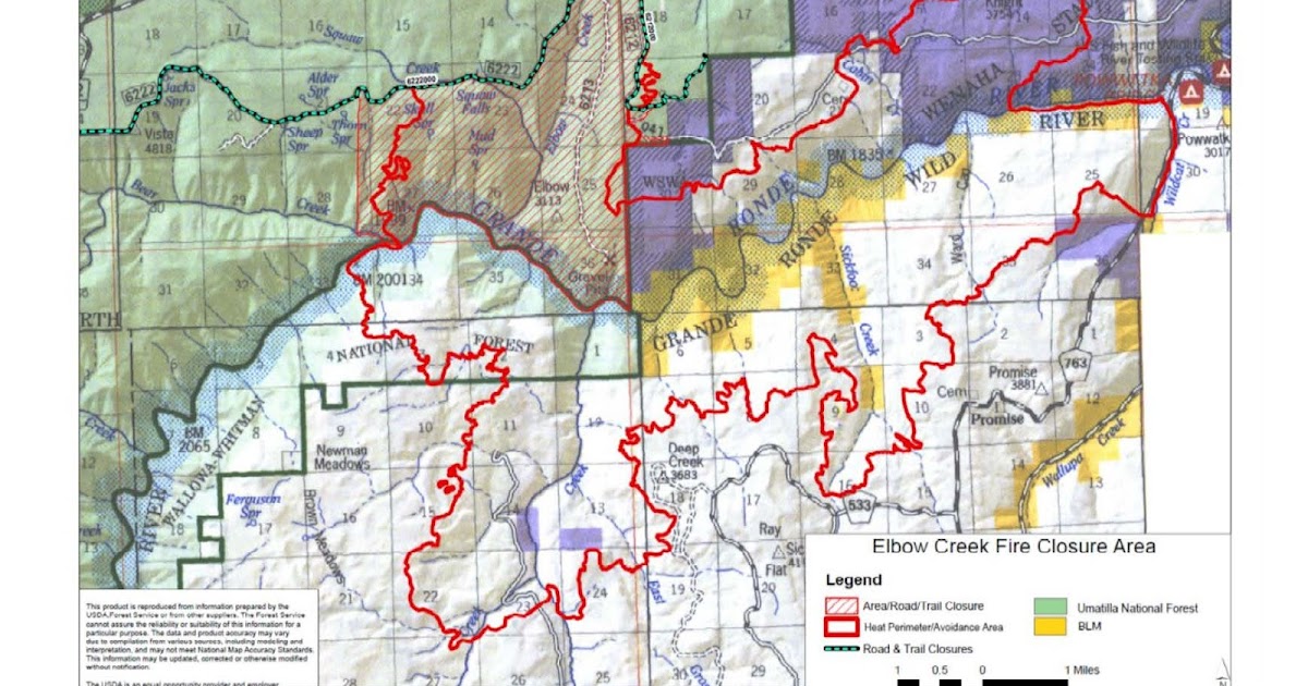 Blue Mountain Fire Information Sheriff lifts Wallowa, Grande Ronde