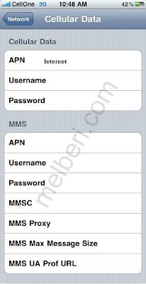 Airtel Ghana Internet Settings for iPhone