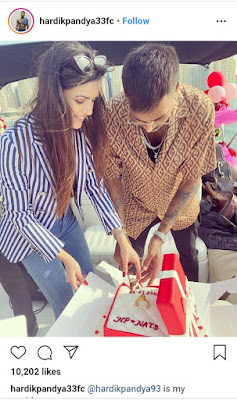 Hardik Pandya Engagement photo