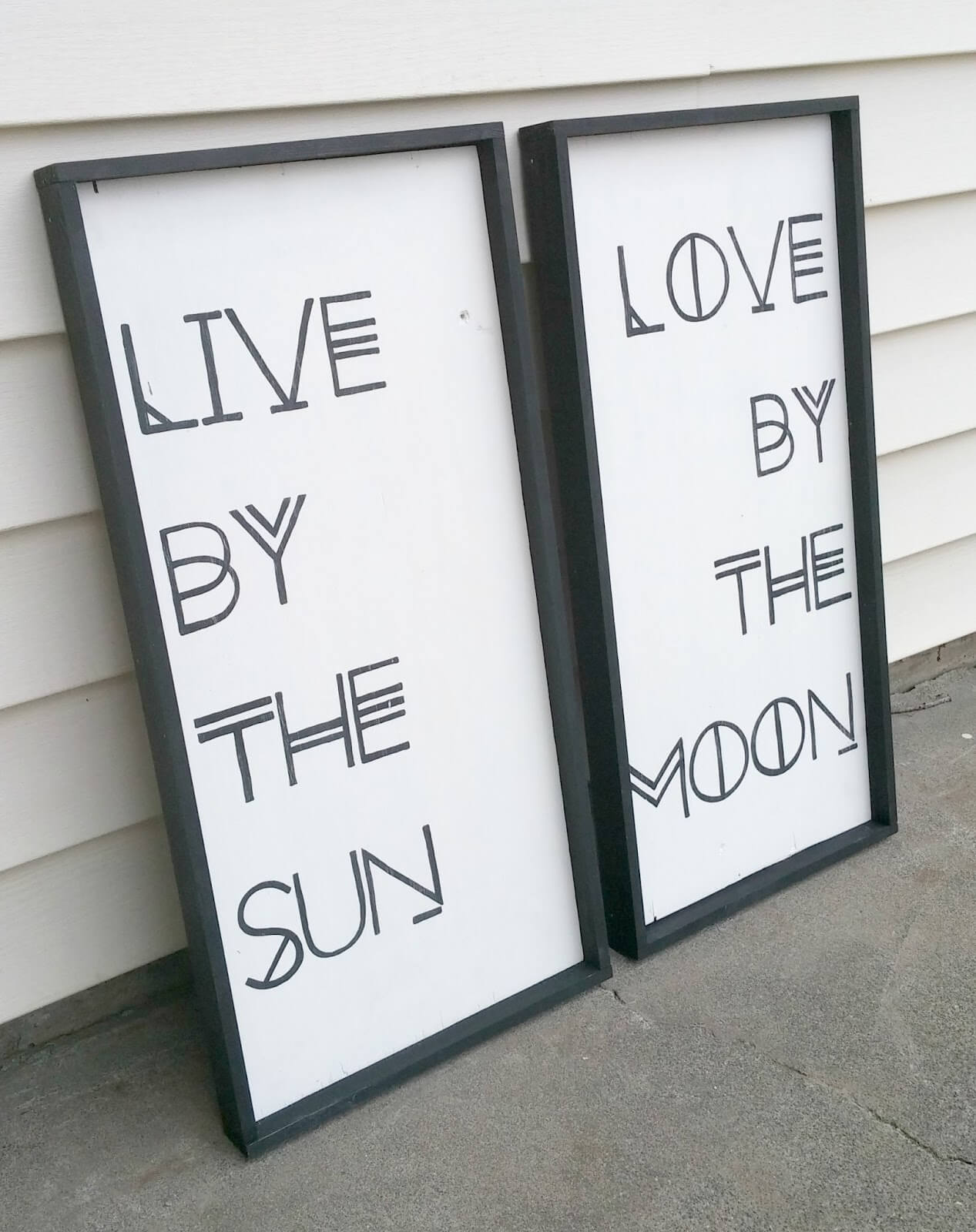DIY Inspirational Quote Sign
