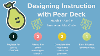 Designing instruction with Pear Deck