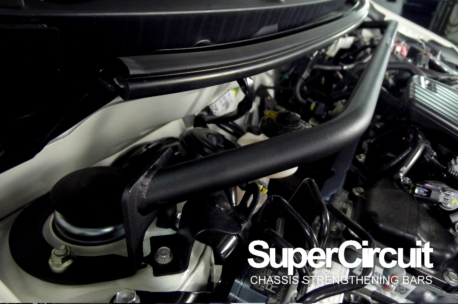 SUPERCIRCUIT CHASSIS STRENGTHENING BARS Perodua Bezza Front Strut Bar