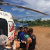Helicóptero da SSP-AM faz resgate aeromédico de homem que sofreu politraumatismos após queda