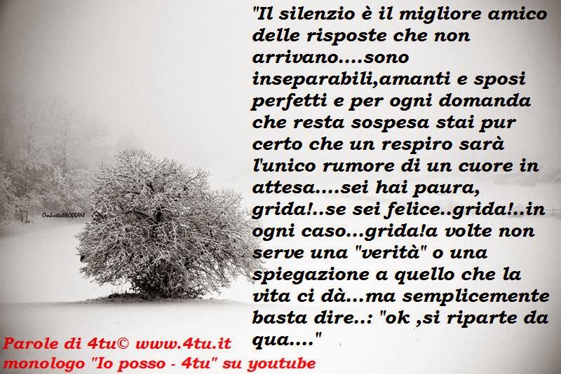 Frasi Sul Silenzio D Amore