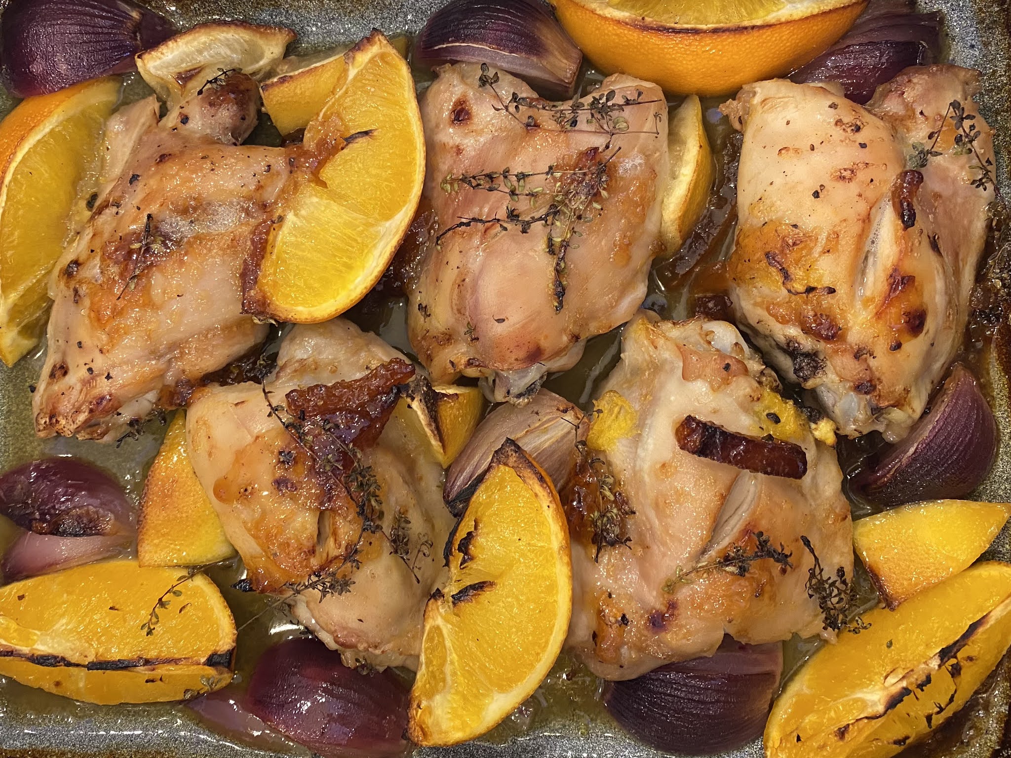 Orange & Lemon Chicken Traybake Foodie Quine Edible Scottish Adventures