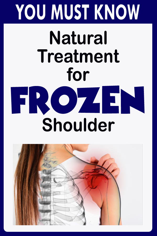 Natural Treatment for Frozen Shoulder